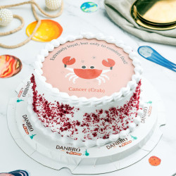 Cake Zodiac Red Velvet (Cancer)