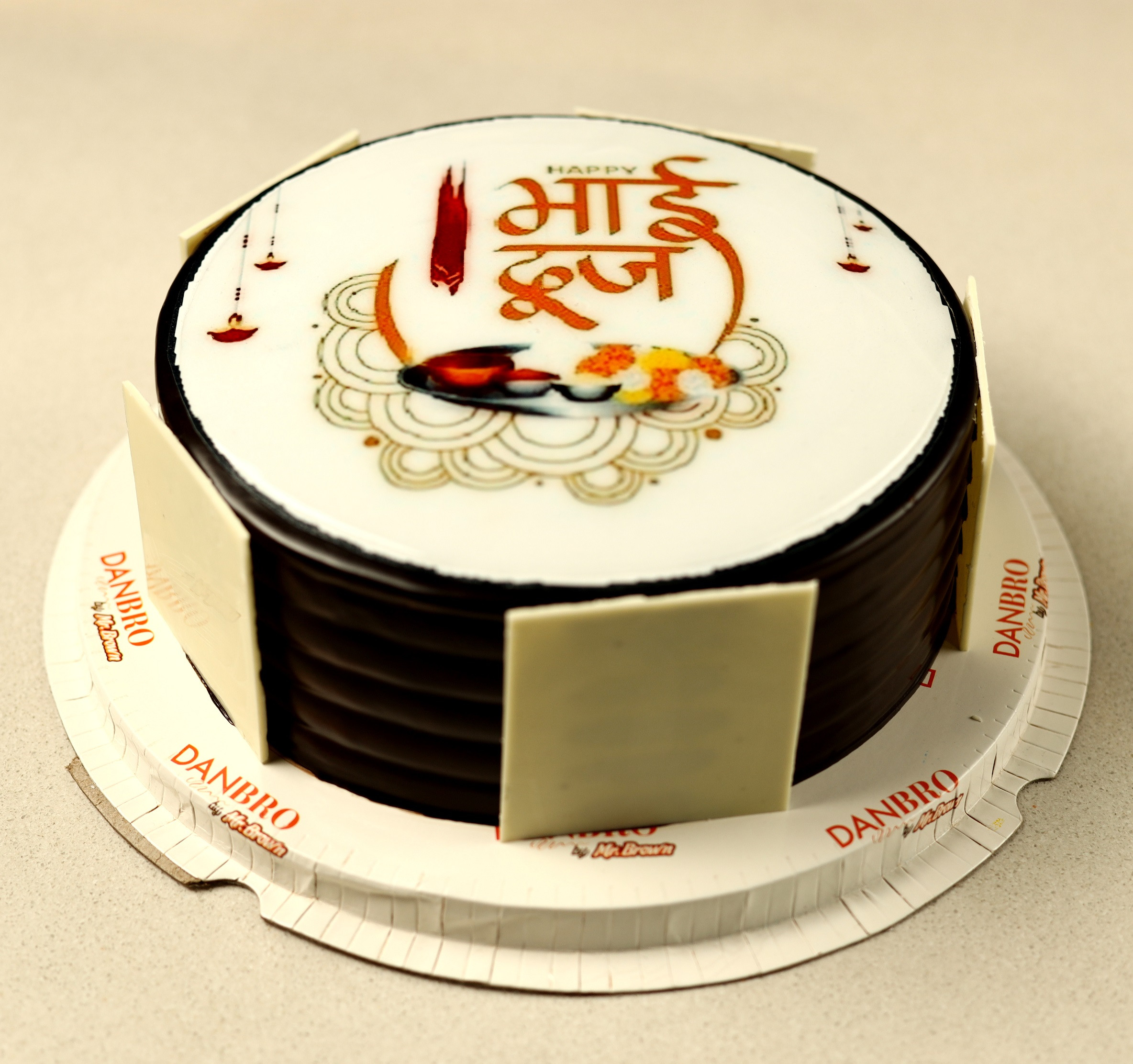 Bhai....😎 | Buttercream cake decorating, Chocolate cake designs, Birthday  cake for women simple