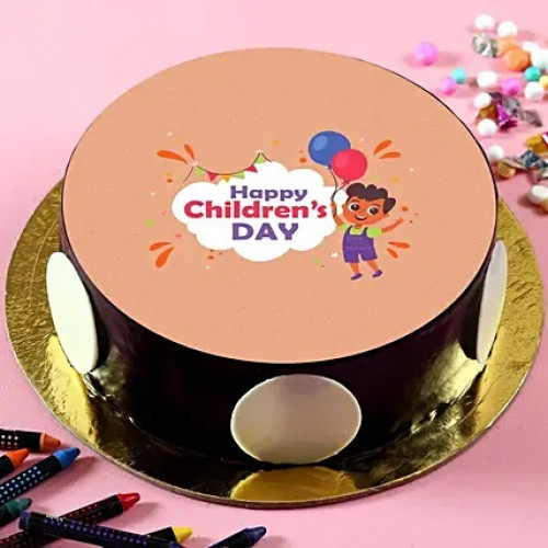 Childrens day Chocolate Cake