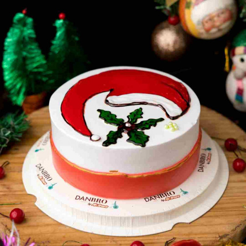 Chocolate Santa Cake