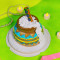 Janmashtami-Theme-Chocolate-Cake