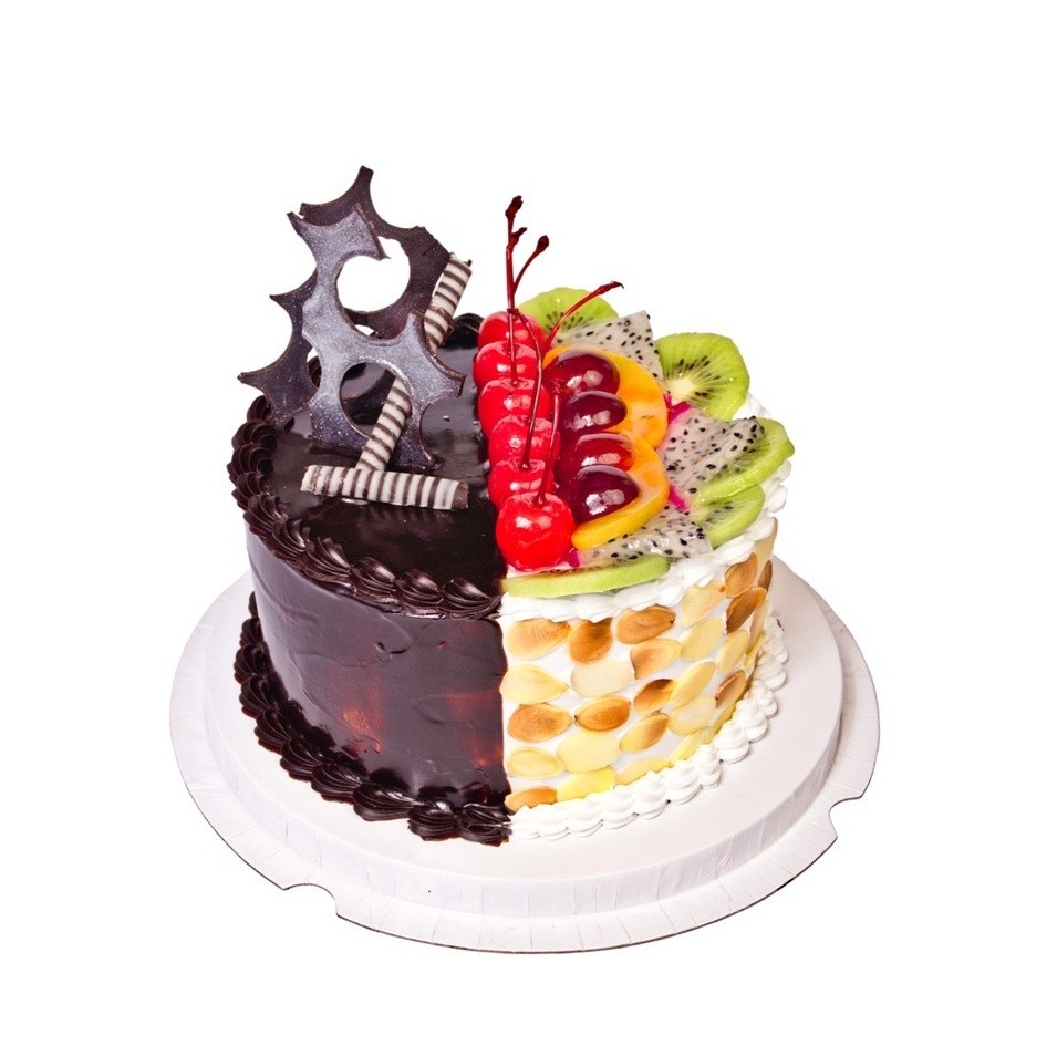 Teachers Day cake double layer 2 kg black forest