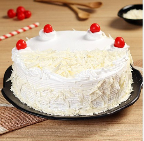 (Counter) Fresh White Forest Cake