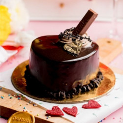 Chocolate Truffle Fantasy Heart cake