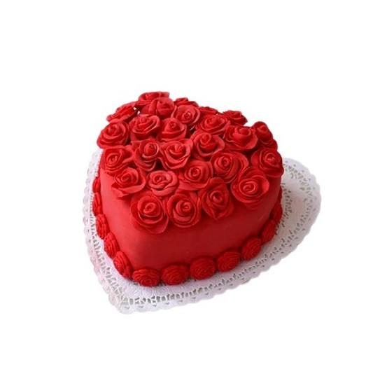 EASY heart shaped cake ♥️ here's the simplest way to transform round c... |  heart shaped cake | TikTok