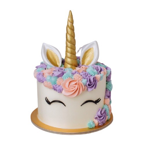 Golden Spirit Unicorn Birthday Cake – Freed's Bakery