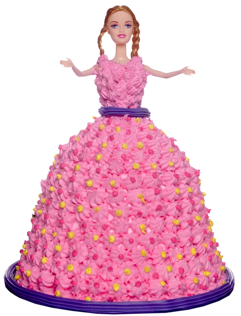 Barbie Cake | Princess Doll Cake | In The Kitchen With Matt | Recipe |  Princess doll cake, Barbie cake, Barbie doll birthday cake
