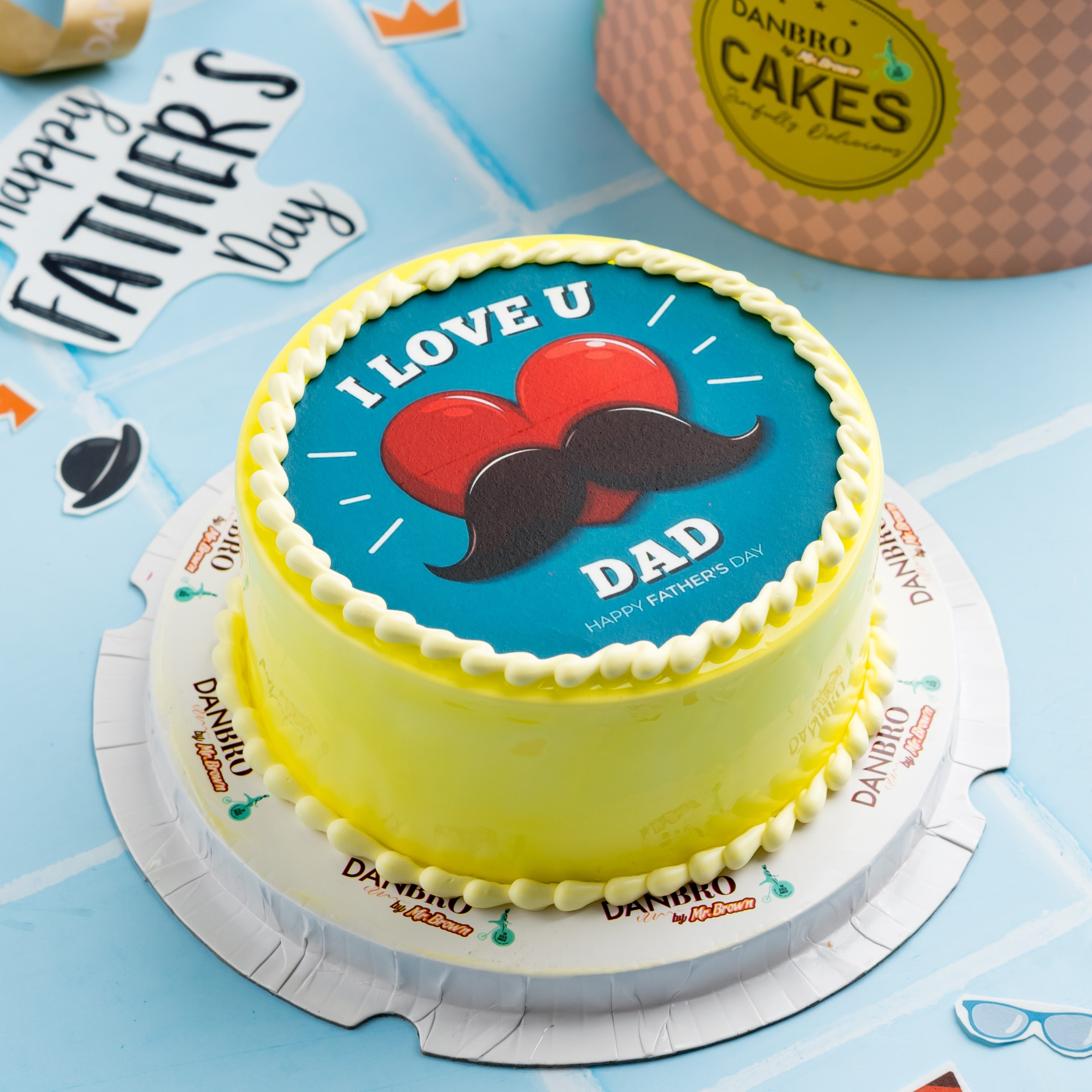 Fathers Day Cake Pineapple
