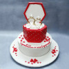 Wedding Chocolate Tier Cake