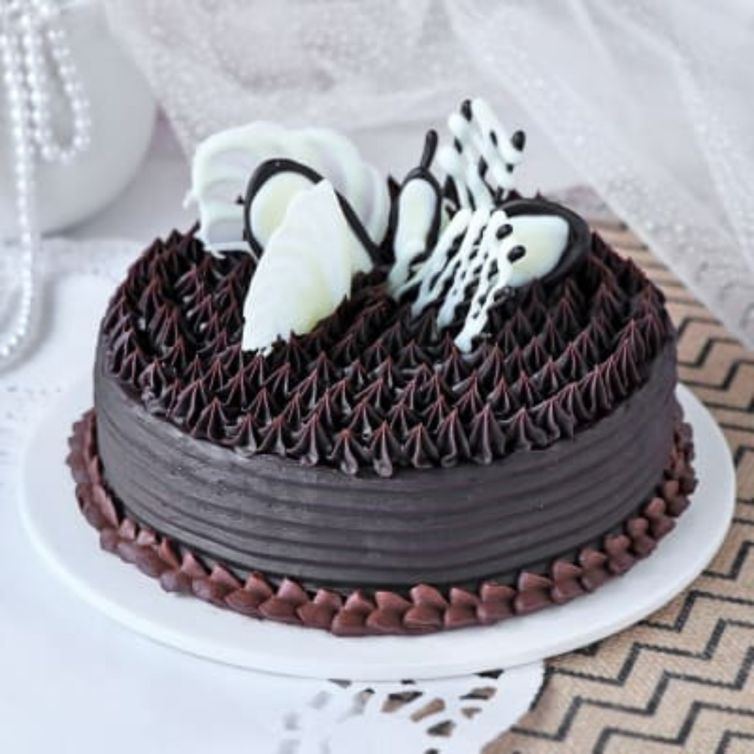 Half Kg Chocolate Truffle Cake - Online flowers delivery to moradabad