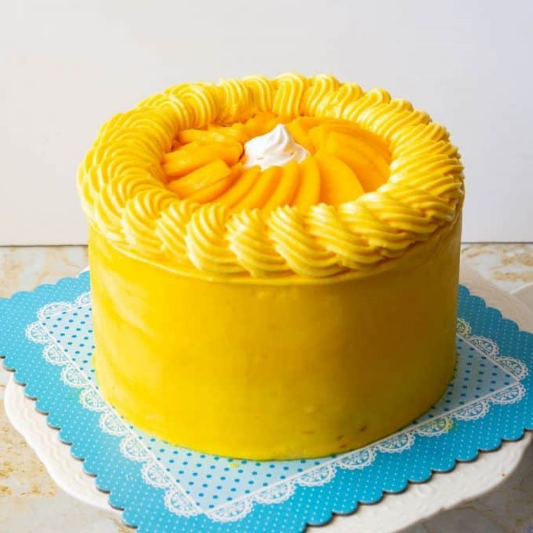 Mango Coconut Cake - Baking with Blondie