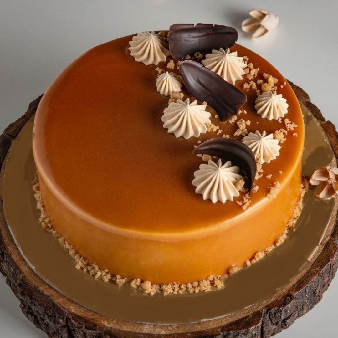 Online Butterscotch Cake Delivery in Delhi
