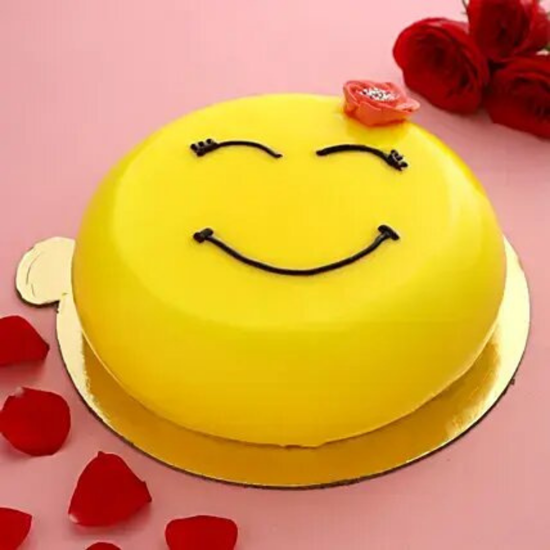 SMY021 - Smiley Cake | Smiley Cake | Cake Delivery in Bhubaneswar – Order  Online Birthday Cakes | Cakes on Hand