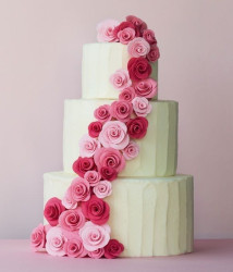 Wedding Fresh Fruit Cake