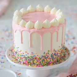 Cute White Forest Cake