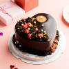 Chocolate Tea Light Valentines Cake