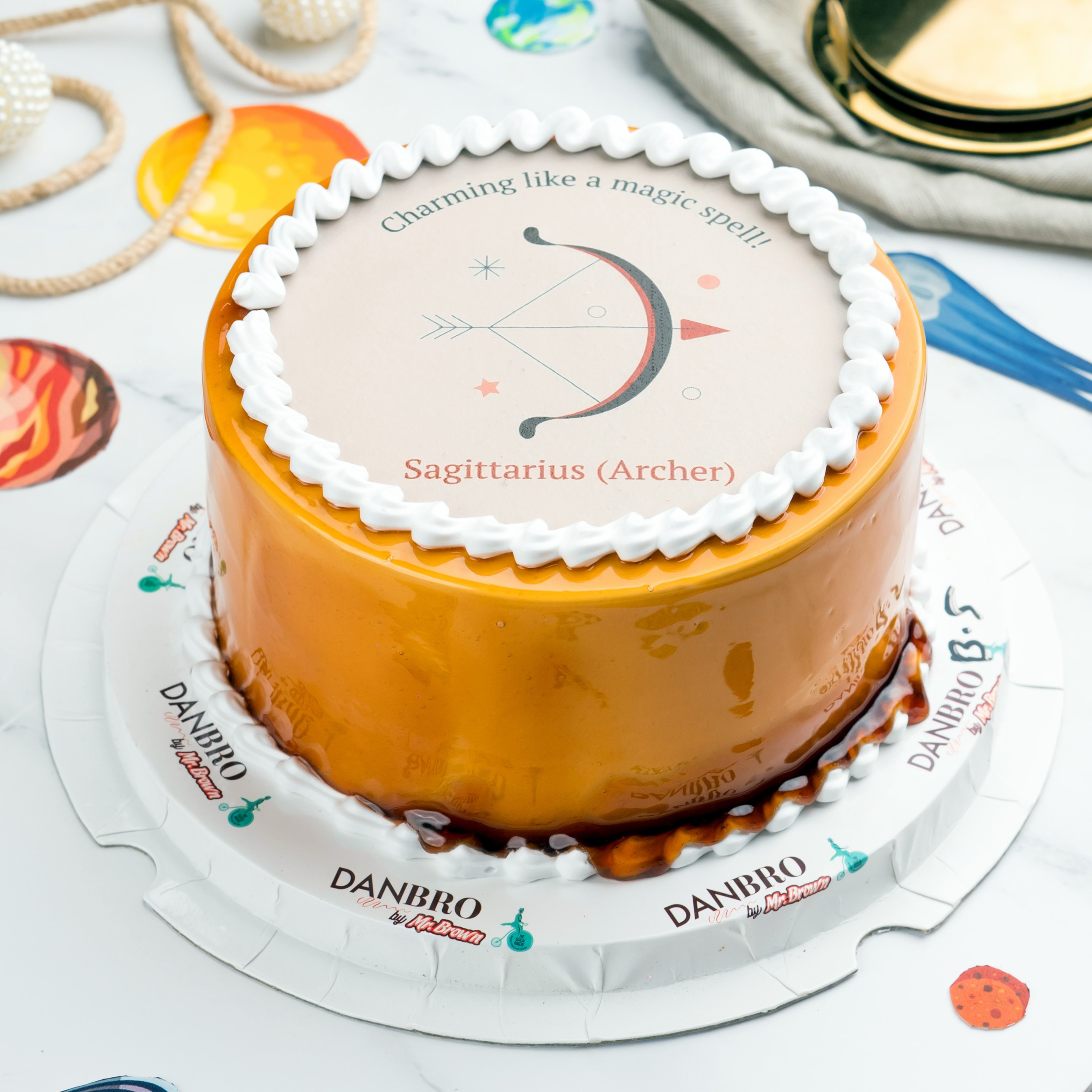 Scorpio - Zodiac Cake Charm | Zodiac Cake Decorations