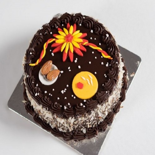 Chocolate Rakhi Theme Cake