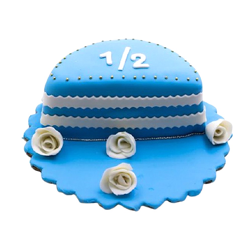 Half Birthday Cake (6 months) (4) | Baked by Nataleen