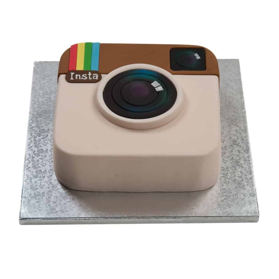 Instagram Rainbow Cake
