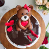 Teddy Day Special Chocolate cake 1 kg