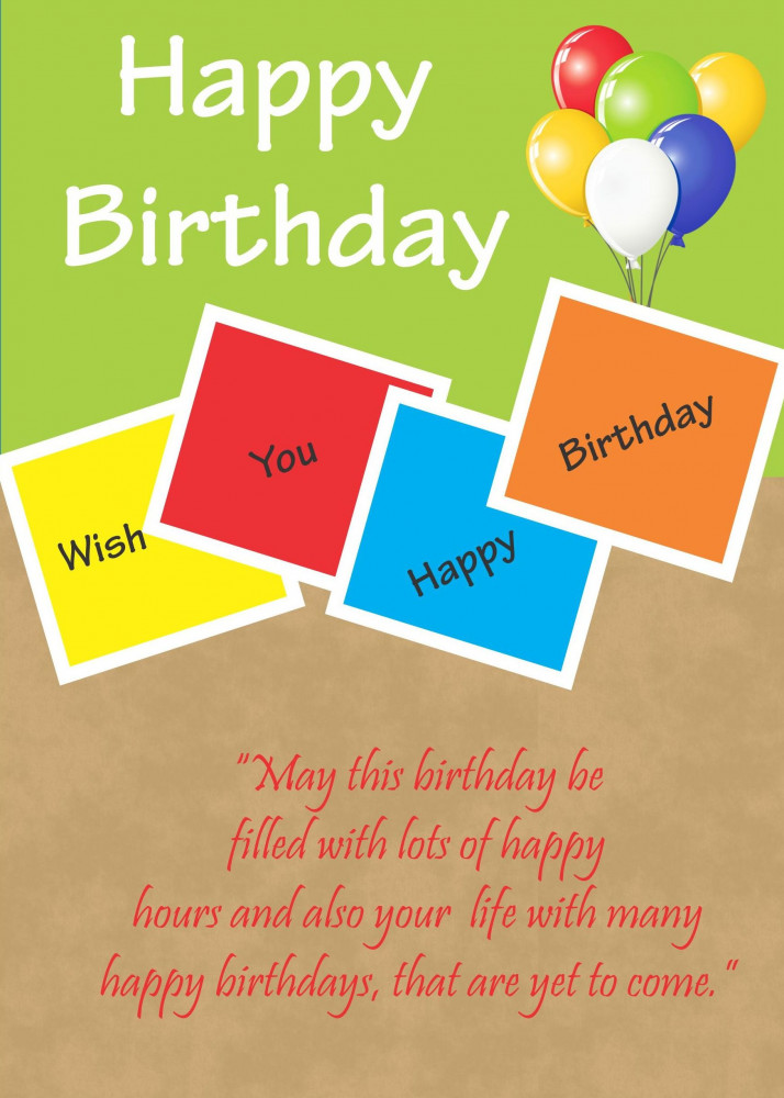 Birthday Greeting Card | Lucknow | Kanpur