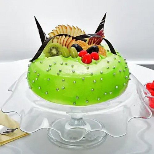 Green Fresh Fruit Cake [1kg]