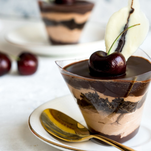 Eggless Chocolate Pudding