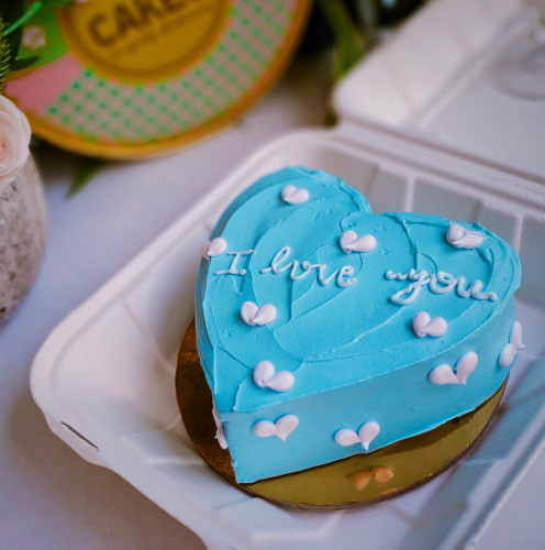 Bento Cake With Mango Flavour