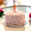 Pink Doll Chocolate Cake