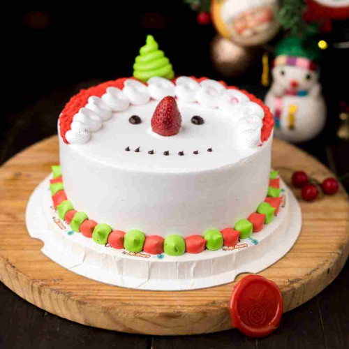 Santa Clause Pineapple Cake