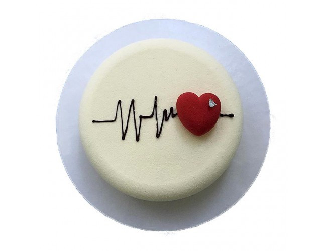 JUST CAKES - Heart beat cake with matching cupcakes order placed by a wife  for her hubby. DM FOR ORDER HOME DELIVERY AVAILABLE #heartbeat  #cupcakedecorating #lovecakes #lovecupcakes❤️ #beautifulcakes  #designercakes #cakes #justcakes | Facebook