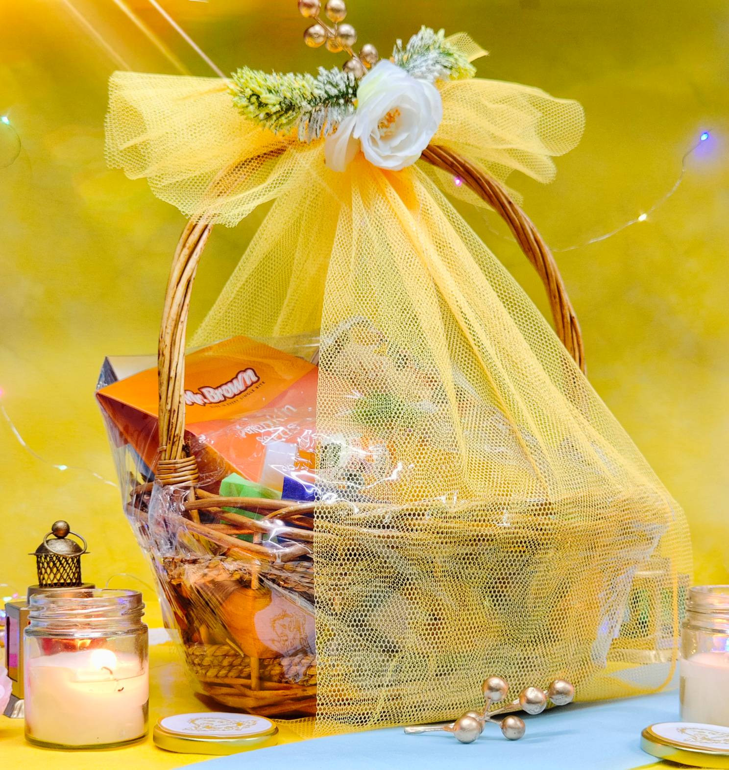 Send amazing cookies chocolates crackers cheese spread n assortments diwali  gift basket to Pune, Free Delivery - PuneOnlineFlorists