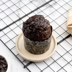 Eggless Chocolate Muffin