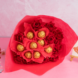 Valentines Day Chocolate Bouquet