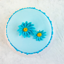 Flower Pineapple Cake