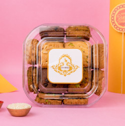 Assorted Cookies Round Box (Small)