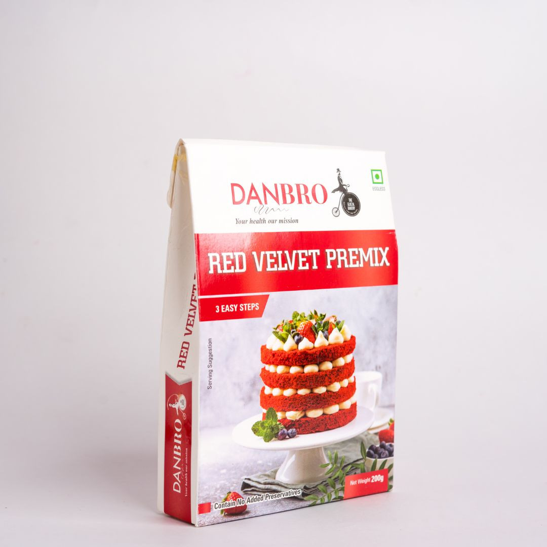 Egg Free Red Velvet Premix - Velvety and Delicious