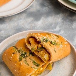 Indian Paneer Roll