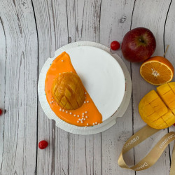 Mango Cream Cake