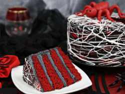 Halloween Red Velvet Cake