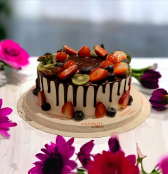 Delicious Fresh Fruit Cake [500g]