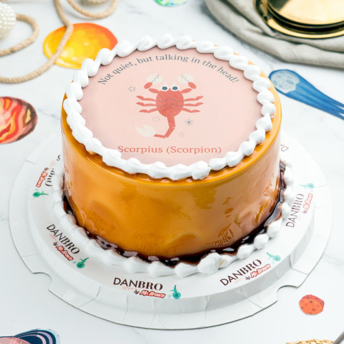 Chocolate Zodiac Cake (Scorpion)