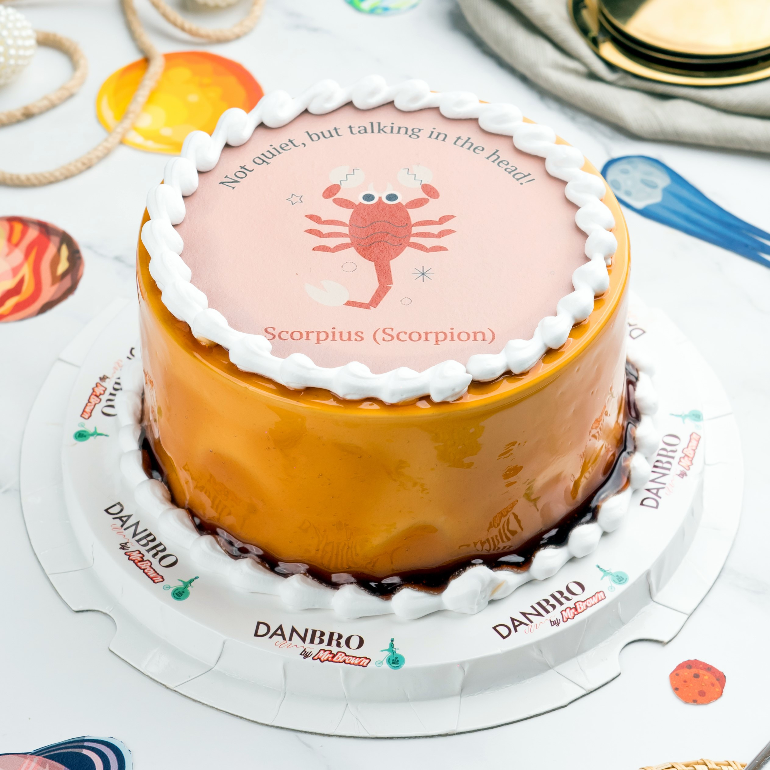 Chocolate Zodiac Cake (Scorpion)