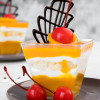 Mango Eggless Pudding