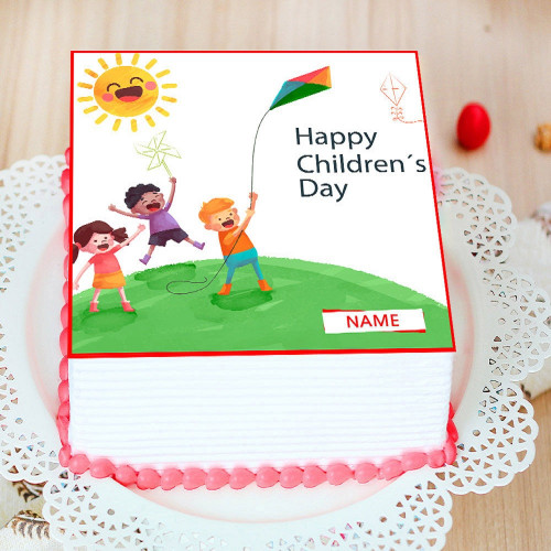 Children's day Butterscotch Cake