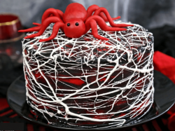 Halloween Red Velvet Cake