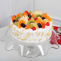 Mouthwatering Fresh Fruit Cake [500g]