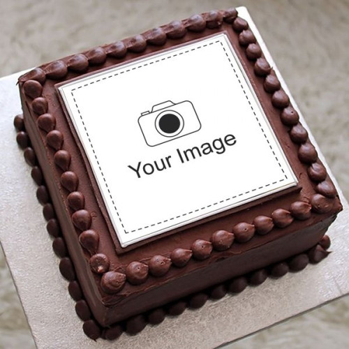 Chocolate Photo Cake