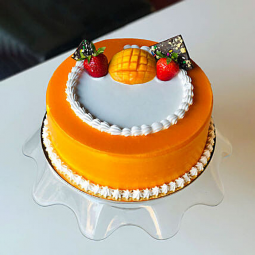 Tempting Mango Cream Cake